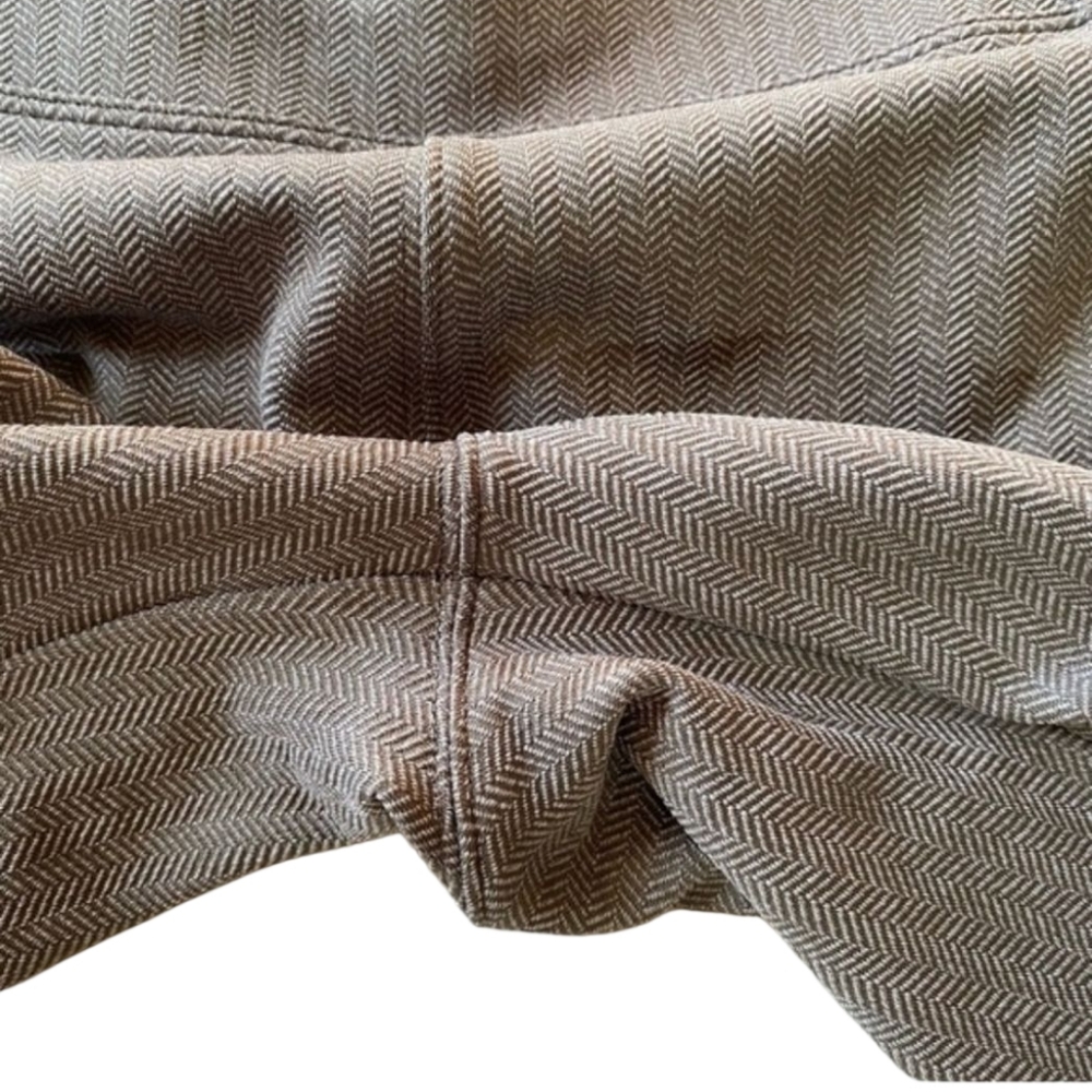 😁Athleta Delancey Herringbone Tight Gray Leggings Back Pockets Size XS - Picture 8 of 12